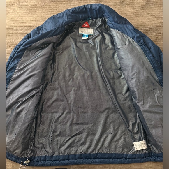 Men’s Columbia White Out II Omni-Heat Insulated Warm Puffer Jacket Size Small - Picture 6 of 12
